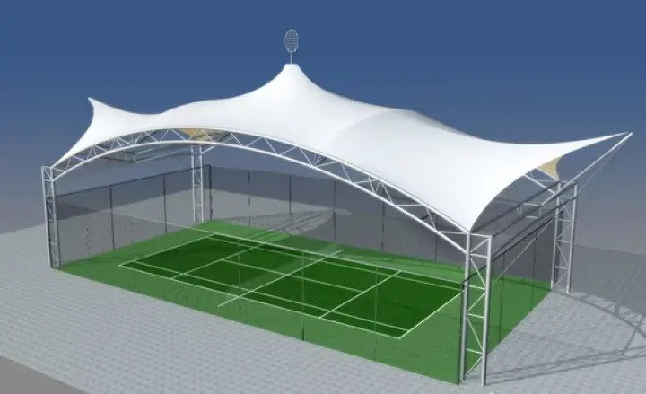 Canopy Membrane Lapangan di Tanjung Priuk